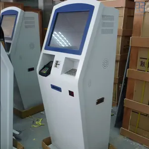 Auto-caissier cdm billet de banque dépôt facture pièces accepteur distributeur retirer recycleur machine ATM paiement rachat Kiosque