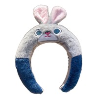 Bandeau en peluche Nick Fox et Judy Rabbit de Zootopia pour femmes, mignon, dessin animé, cadeau doux, coiffe spéciale pour femmes