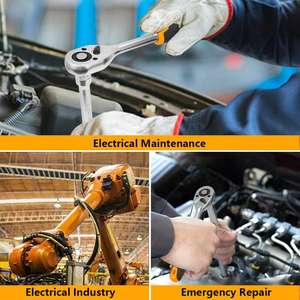 ราคาถูกราคา 1/4 "และ 1/2"<span class=keywords><strong>Dr</strong></span> 108 ชิ้นประแจกระบอกชุดเครื่องมือ - Product Image 6