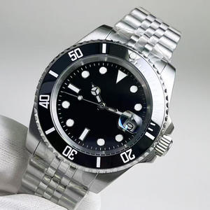 Montre de luxe pour hommes, mouvement automatique, 40mm, bracelet 20mm, 8215MIYOTA, étanche, verre saphir, pointeur jour/<span class=keywords><strong>date</strong></span>, acier inoxydable 316L - Product Image 3