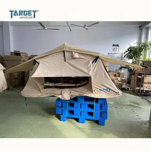 Tente supérieur de camping en plein air, fabricant d'usine, vente en gros véhicule SUV, installation sur le toit et la tente latérale