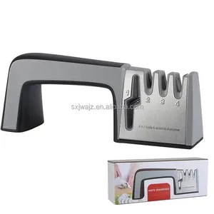 4 in 1 multi-functional steel work sharp professional chef knife grinding sharpener tool