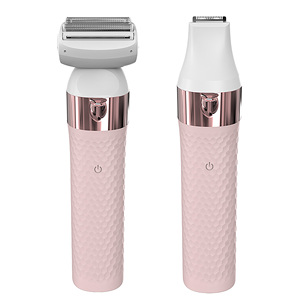 Afeitadora eléctrica 5 en 1 para mujer, máquina de afeitar para limpieza Facial y masajeador, indolora, electrodomésticos de depilación - Product Image 2