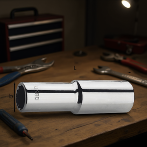 Extensión de Enchufe de 235 3/8 Pulgadas, Longitud L, Diámetro B - Product Image 3