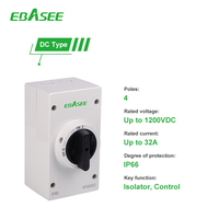 OEM/ODM 1000V DC isolateur interrupteur 63A, BXPV-ELR2, déconnexion et type automatique pour système solaire PV