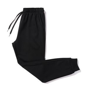 Suéteres con logotipo personalizado para invierno, pantalones deportivos casuales para hombre, de color sólido, con forro de terciopelo, pantalones de moda cómodos. - Product Image 5