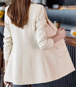 Costume Professionnel Femme S-4XL à Manches Longues, Veste de Travail Formelle - Product Image 5