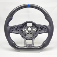 Volant en fibre de carbone couleur personnalisée pour VW Golf 5 6 7 R MK5 MK6 MK7 MK7.5 Gti Polo Passat CC B8 B6