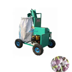 Cheap Price Garlic Root Flat Cutting Machine Commercial Garlic Harvester Cutter Root And Stem Cutting Machine