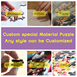 Produttori di Puzzle Personalizzati MCX, Design con Logo, Football Americano, Calcio, Basket, Baseball, in Legno, Carta, Acrilico, MDF/HDF - Product Image 4