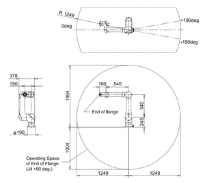 Bras robotique collaboratif FANUC série CRX CRX-5iA CRX-10iA à 6 axes pour l'automatisation d'assemblage, de préhension et de soudage - Product Image 2
