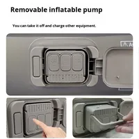 Nuevo Sofá Inflable Doble para Exteriores, Diseño Moderno, Portátil, de Inflado Rápido, para Uso en Casa o Camping