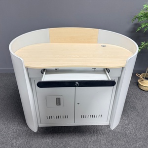 Okul tasarımları öğretim podyum elektrikli asansör podyum multimedya Rostrum podyum - Product Image 5