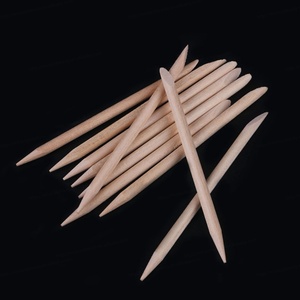Bâtonnet en bois d'oranger pour repousser les cuticules, bâtonnet en bois pour enlever le vernis à ongles, outil de manucure et pédicure - Product Image 4
