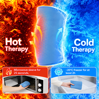 Compresse de gel réutilisable pour épaule, vente en gros, enveloppement de compression réglable pour thérapie par le froid, pour la récupération sportive