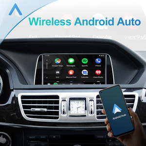 เครื่องเล่นเสียงติดรถยนต์ HFmidia รองรับ Wireless CarPlay และ Android Auto พร้อมฟังก์ชั่นควบคุมหน้าจอสัมผัส สำหรับรถยนต์ Mercedes Benz E Class W212 ปี 2012-2015 - Product Image 4