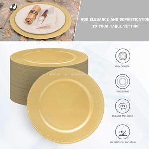 จานพลาสติกเคลือบสีสเปรย์ลายมินิมอลสำหรับเดินทาง ใช้แล้วทิ้ง เป็นมิตรกับสิ่งแวดล้อม รูปทรงกลม - Product Image 4