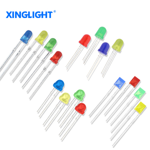 Xinglelight thông qua lỗ Dip <span class=keywords><strong>LED</strong></span> F3 F5 F8 F10 siêu sáng 10mm Dimmable Đèn hạt màu đỏ màu xanh lá cây màu xanh trắng <span class=keywords><strong>LED</strong></span> điốt - Product Image 1