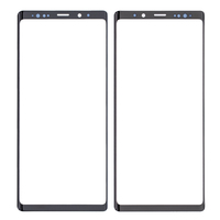 Remplacement d'écran de lentille en verre avant de qualité originale en gros d'usine pour Samsung Note 9 verre extérieur à bord incurvé 1 an