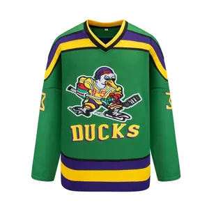 Leere Hockey Trikots Großhandel Eishockey Wear Custom Design Sublimation Shirts & Tops Sportswear Anpassen Team Name für Erwachsene