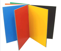 Panneau Composite en aluminium acp/acm, 12x3/4mm, pare-feu, revêtement mural
