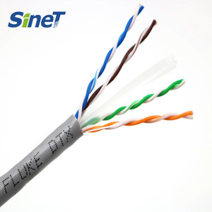 Envío Inmediato: 50 Cajas <span class=keywords><strong>de</strong></span> Cable UTP Cat6 <span class=keywords><strong>de</strong></span> Cobre Sólido <span class=keywords><strong>de</strong></span> Alto Rendimiento 23AWG, Certificado CE/ROHS/ISO9001, 305m <span class=keywords><strong>de</strong></span> Longitud, Revestimiento <span class=keywords><strong>de</strong></span> PVC - Product Image 6