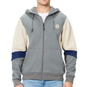 Custom Heavy <b>Thick</b> 100% Cotton Zipper <b>Hoodie</b> for <b>Men</b> Oversized Streetwear Blank Hoodies for Winter - Product Image 4