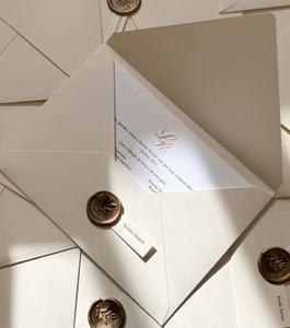 Customized Powder-<strong>white</strong> <strong>Envelopes</strong> with Gentle Gradient Effect Customized <strong>Envelopes</strong> with Personal Name or Slogan - Product Image 5