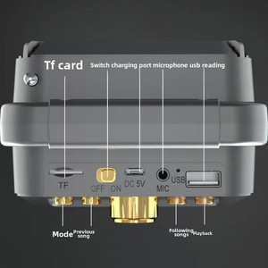Jinzheng M95 cho <span class=keywords><strong>Bluetooth</strong></span> loa âm lượng cao loa siêu trầm điều khiển từ xa cho nhà sử dụng ngoài trời nhỏ âm thanh pin-điện - Product Image 6