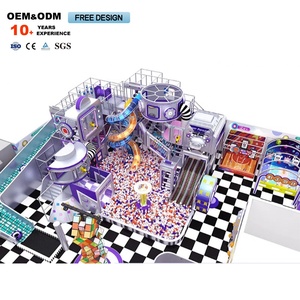 Equipo de Juegos Interior Moderno, Área de Juegos Suave y Parque de Saltos, Juegos Interactivos para Niños en Interiores y Exteriores - Product Image 4