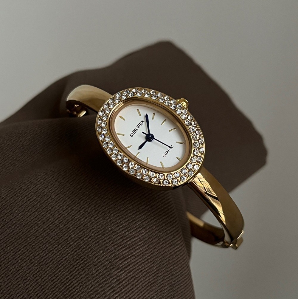 Gold White Drill