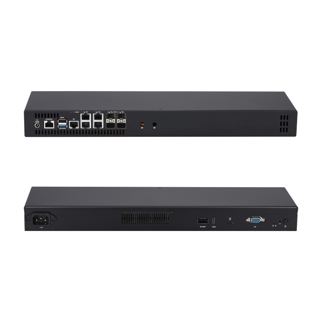 Q20300S9 C3758R 1U Rack Server Pfsense Firewall 4* 10GbE SFP+ and 5* 2.5GbE LAN NAS/VMS Mini PC