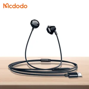 Mcdodo Venda Quente 8pin Música Apoio Função de Chamada de Controle de Volume do Fone de ouvido Para iPhone7/8/8 plus/X/XS/xr/xs max