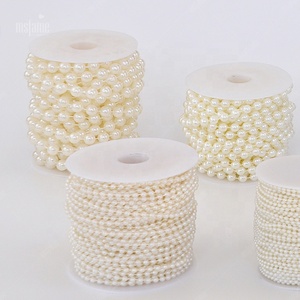 Msfame trang trí đám cưới ABS ngọc trai rèm cửa cho phòng khách nhỏ hạt Ngọc Trai Chuỗi - Product Image 5