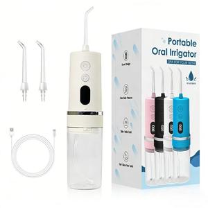 เครื่องฉีดน้ำทำความสะอาดช่องปากพร้อมกระเป๋าเก็บของ เครื่องทำความสะอาดฟันแบบ<span class=keywords><strong>พก</strong></span><span class=keywords><strong>พา</strong></span> <span class=keywords><strong>พก</strong></span><span class=keywords><strong>พา</strong></span>สะดวกสำหรับธุรกิจ - Product Image 2