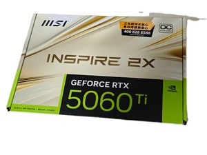 Nouvelle carte graphique de jeu pour ordinateur de bureau GeForce RTX 5060 Ti 16G GDDR7 128 bits VENTUS 2X OC PLUS MXM Fan en stock - Product Image 2