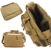 Sacoche tactique multifonction pour ordinateur portable, sac à main à bandoulière en Polyester 600D unisexe pour 7 jours, sac quotidien à fermeture éclair