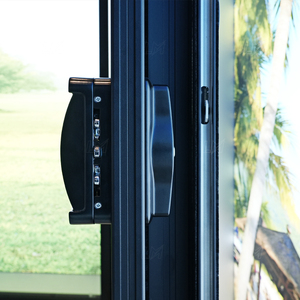<span class=keywords><strong>Porte</strong></span> panoramique <span class=keywords><strong>sur</strong></span> <span class=keywords><strong>mesure</strong></span> pour balcon, <span class=keywords><strong>avec</strong></span> rail en aluminium, verre isolant lourd et moustiquaire <span class=keywords><strong>coulissante</strong></span> - Product Image 5