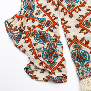 Blusa para Niñas con Diseño de Kurti, Estilo Moderno, Corte con Borlas, Hecha en China - Product Image 6