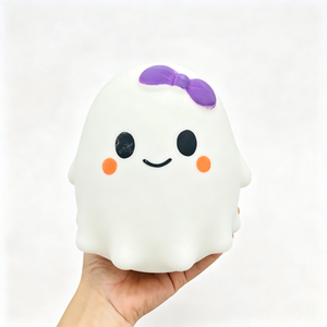 USA Warehouse Halloween Themed Adorable <strong>Spooky</strong> Ghost Squishy Collection Squeezable Halloween Fidgets - Product Image 5