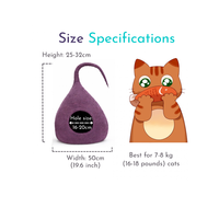 Lit pour chat en feutre de laine écologique personnalisé OEM, multifonctionnel, pour chats