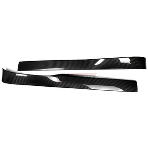 ชุดแต่งคาร์บอนไฟเบอร์ 2 ชิ้น สำหรับตกแต่งภายในรถยนต์เทสล่า รุ่น X ปี 2024 2025 บริเวณเสา C ด้านหลังเบาะนั่ง  แผงกลาง  พร้อมอุปกรณ์ตกแต่ง - Product Image 1