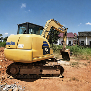 Excavadora de cadenas Komatsu PC56, PC60, PC70, PC78 usada de alta calidad, original de Japón, excavadora hidráulica de 35 toneladas, segunda mano, buen precio - Product Image 6