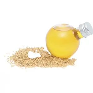 Manufacturer OEM Good Price Boiled Linseed Oil For Hair Care Skincare Pure Natural carrier oil Linseed Oil