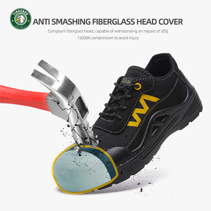 غير قابلة للتدمير حذاء خفيف الوزن مقاوم للثقب للنساء حذاء أمان من الفولاذ المقاوم للإنزلاق للرجال - Product Image 3