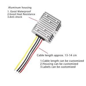 Convertidor Elevador de Voltaje CC de 12V 24V a 48V, Impermeable, <span class=keywords><strong>1</strong></span>-10A, para Aplicaciones de Motor - Product Image 3