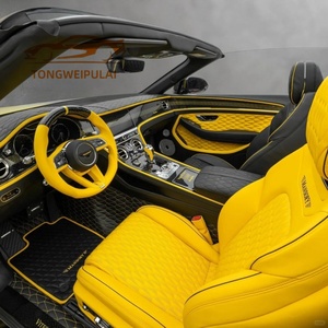 Kulit Sintetis Berlapis Bordir 3D Grosir |   Desain Kustom Tersedia untuk Interior Mobil, Sofa & Penggunaan Dekoratif - Product Image 2