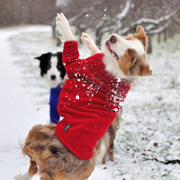 Großhandel Polartec Fleece Hundekleidung Winter Warme Welpen-Pullover für Große Rassen Damen Hundebekleidung Chien Ropa Ropa Style