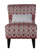 Chaises de meubles modernes haut de gamme Fauteuils de salon élégants en tissu de lin velours de luxe