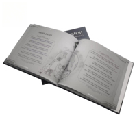 Livre de table basse en papier d'art gaufré avec logo personnalisé, impression offset OEM |   Impression de livres carrés directement de l'usine